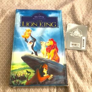 New with tags Disney VHS 90s The Lion King Movie Clutch Purse Bag